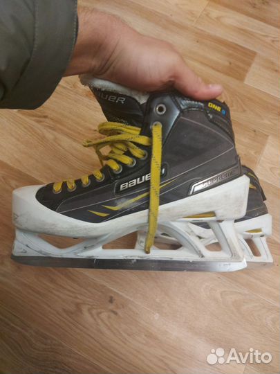 Bauer supreme one.9 коньки вратарские
