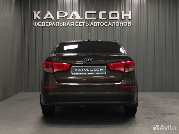 Kia Rio 1.6 AT, 2015, 120 659 км