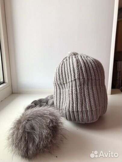Шапка женская вязаная