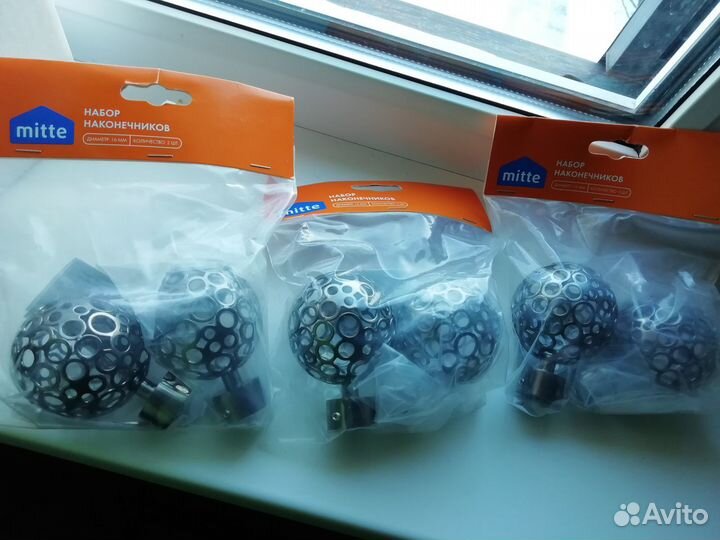 Наконечник для карниза