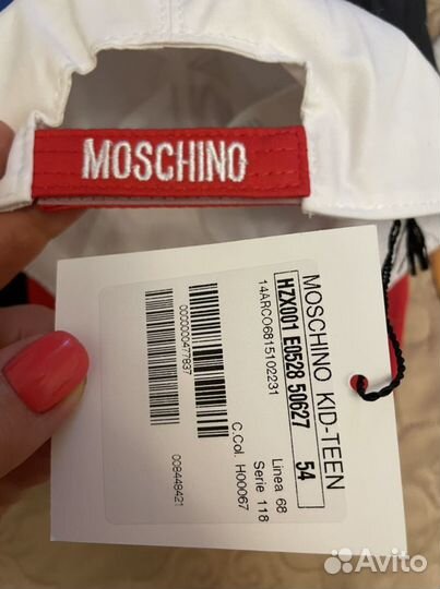 Кепка Moschino, оригинал, 50,52,54