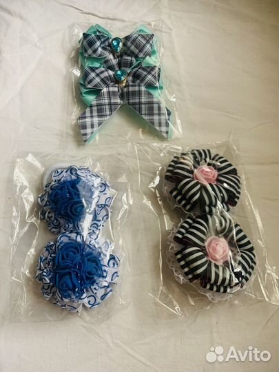 Бантики Резиночки Броши
