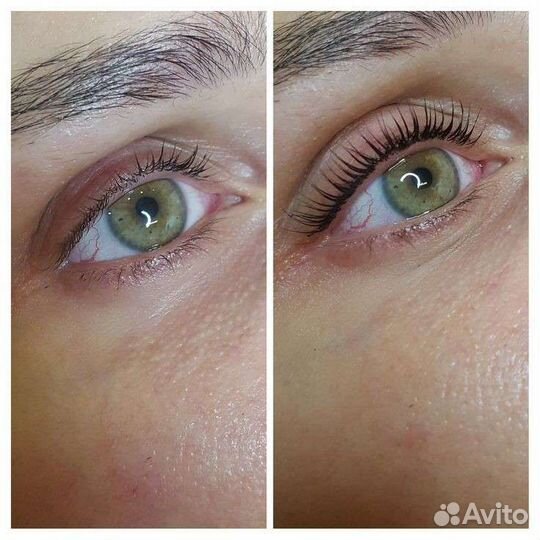 Брови, ресницы ламинирование