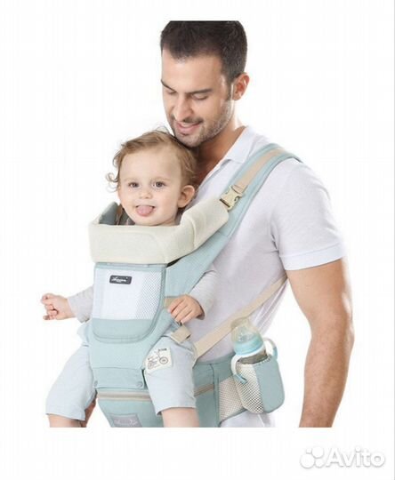 Рюкзак переноска кенгуру хипсит хлопок
