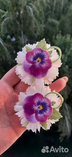 Резинки для волос ручной работы