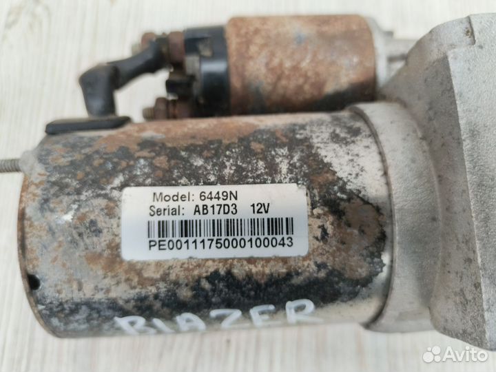 Стартер Chevrolet Blazer S15 4.3