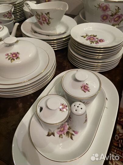 Сервиз столовый чайный ГДР середина прошлого века