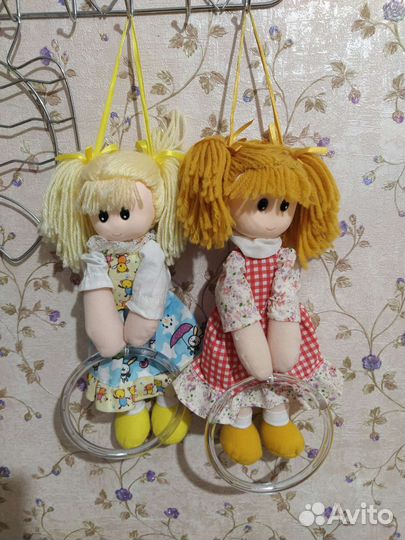 Кукла держатель для полотенца