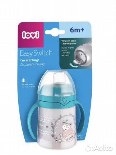 Поильник бутылочка lovi