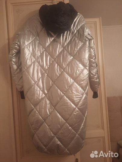 Пуховик женский демисезонный 46