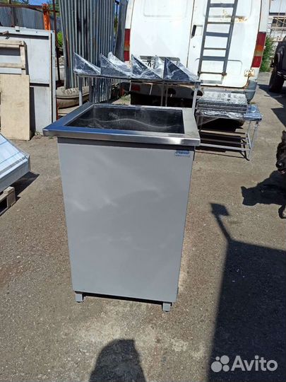 Мойка 530х530 закрытая со сплошной полкой