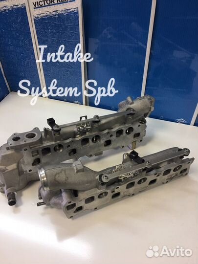 Впускной коллектор на Мерседес М642 3.0TDI ML