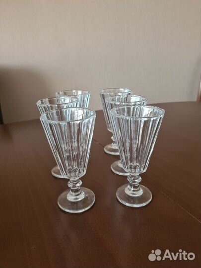 Фужеры бокалы стопки креманки