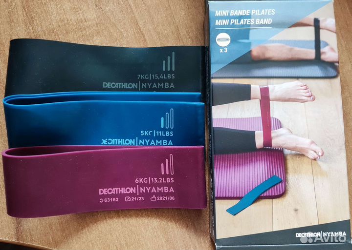 Набор резинок для фитнеса