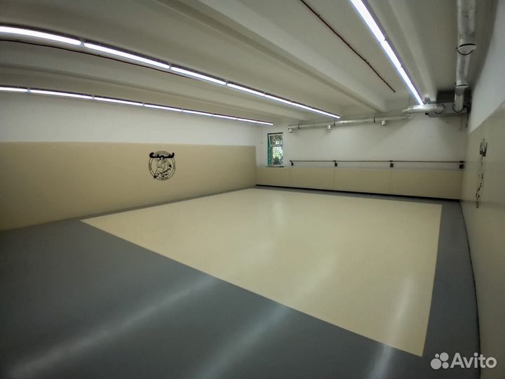 Борцовский ковер 6х6 трехцветный карманы