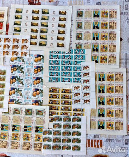 Марки СССР, Россия. Цена за всё