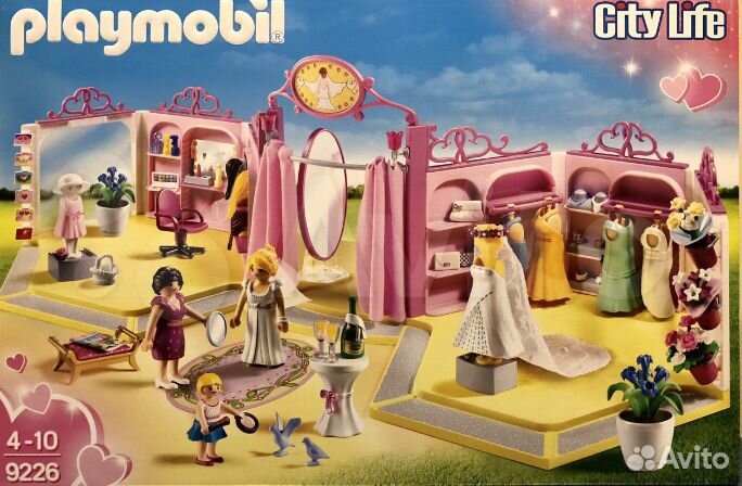 Новый Playmobil Спальня, Ванная, Свадебный магазин