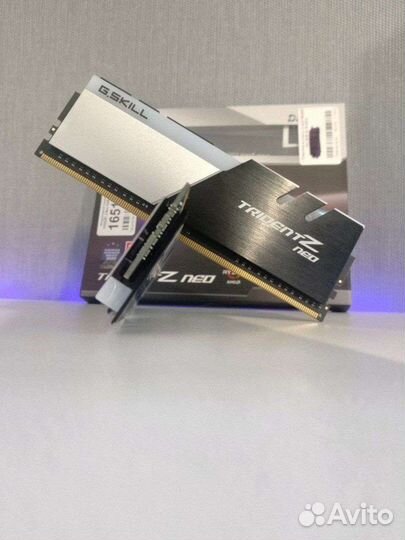 Оперативная память ddr4 16gb (8gbx2) 3600MHz