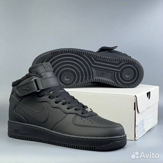 Кроссовки Nike Air Force 1 Зима с мехом