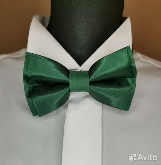 Галстуки бабочки зеленые