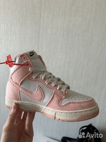 Кроссовки nike dunk high arctic orange оригинал