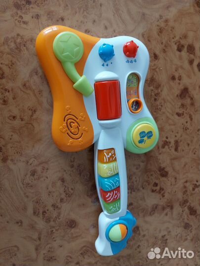 Музыкальный телефон, гитара детская, инструменты