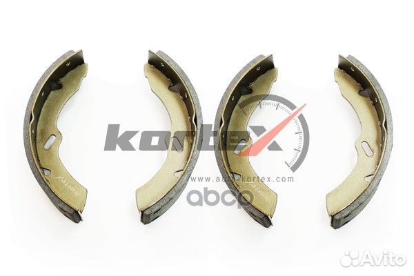 Колодки барабанные hyundai countyhd-72к-т KS003