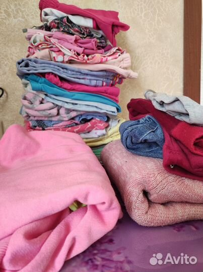 Детские вещи пакетом для девочки размер 86-92