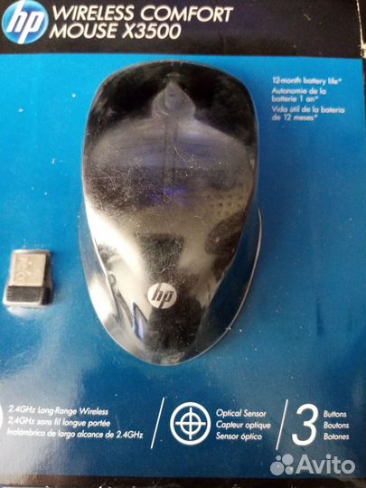 Мышь беспроводная HP Z3200 и HP X3500