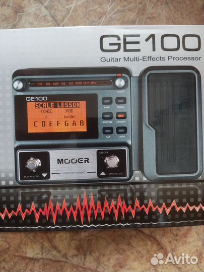 Новый процессор для электрогитары Mooer GE100