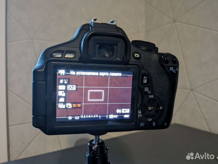 Зеркальный фотоаппарат Canon Eos 600D Kit 18-55 mm