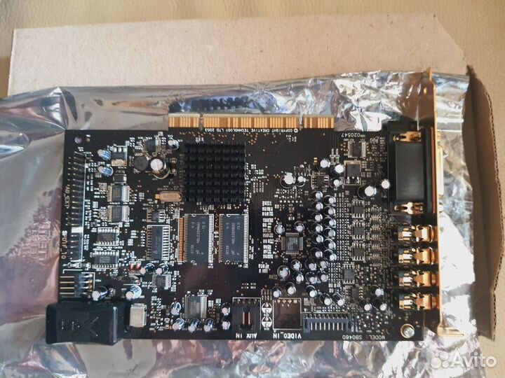 Звуковая карта Creative Labs S80460 новая
