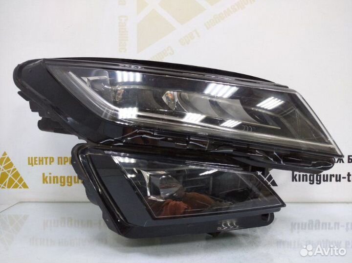 Фара лэд LED светодиодная правая Skoda Kodiaq 1