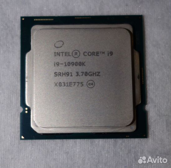 Процессор Intel Core i9-10900K