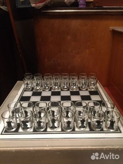 Стопки под водку - шахматы