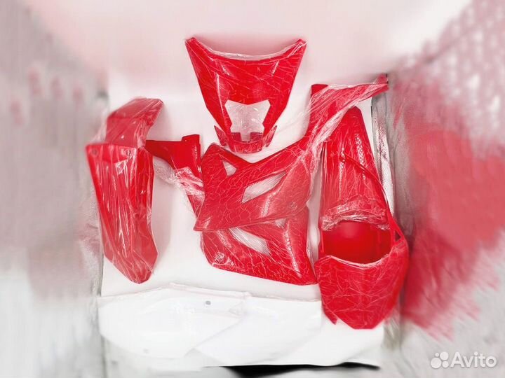 Комплект пластиковых деталей для мотоцикла без нак