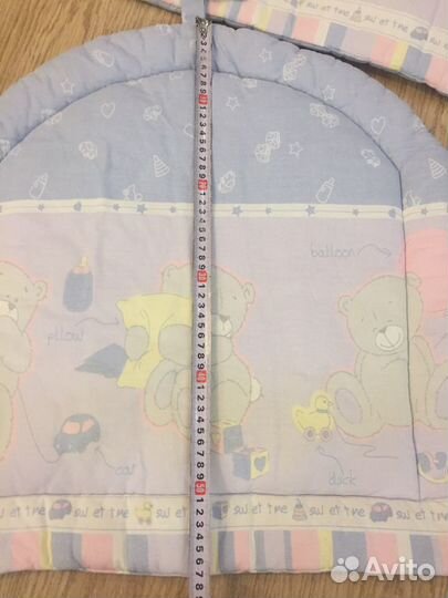 Комплект в детскую кроватку бортики