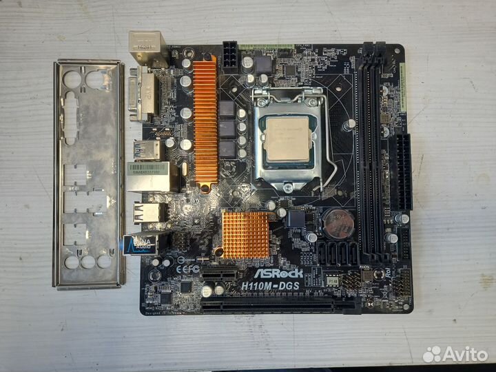 Связка h110m-dgs + g4400 LGA1151