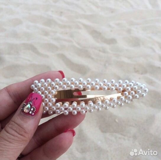 Заколка для волос клик клак