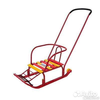 Санки с колёсами