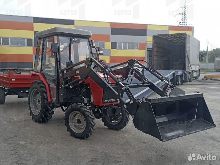 Мини-трактор УРАЛЕЦ 254, 2024