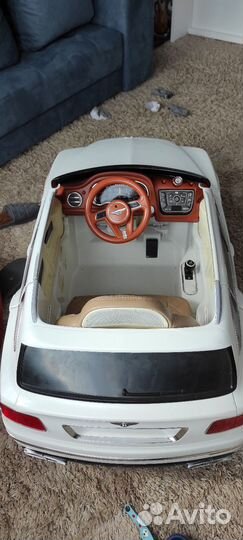 Детский автомобиль Toyland Bentley Bentayga Белый