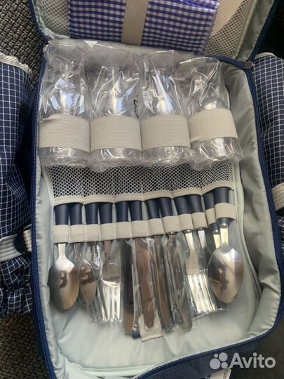 Набор посуды для пикника в сумке