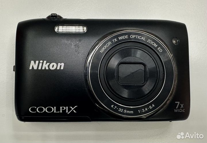 Цифровой фотоаппарат Nikon coolpix s3400