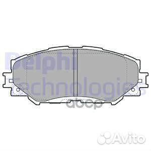 Колодки торм дисковые lp2002 Delphi