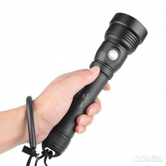 Мощный подводный фонарь 3 XHP70