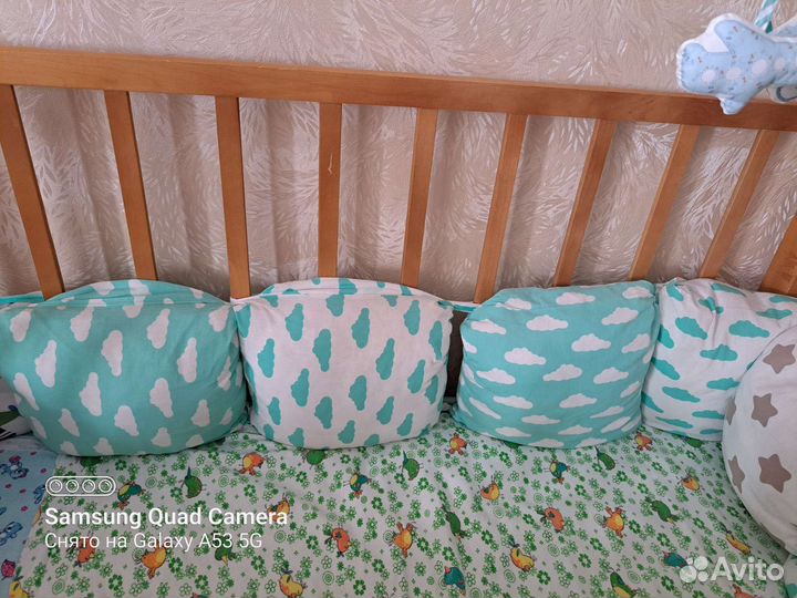 Бортики в кроватку