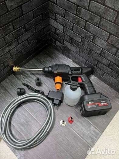 Мойка высокого давления на аккумуляторе