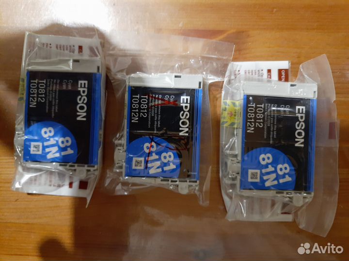 Картриджи оригинальные Epson