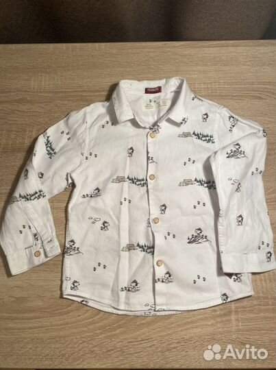 Рубашка zara 104